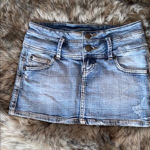 American Rag mini denim skirt